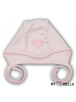 Newborn cap pink Heart