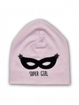 Trikotažinė kepurė SUPER GIRL