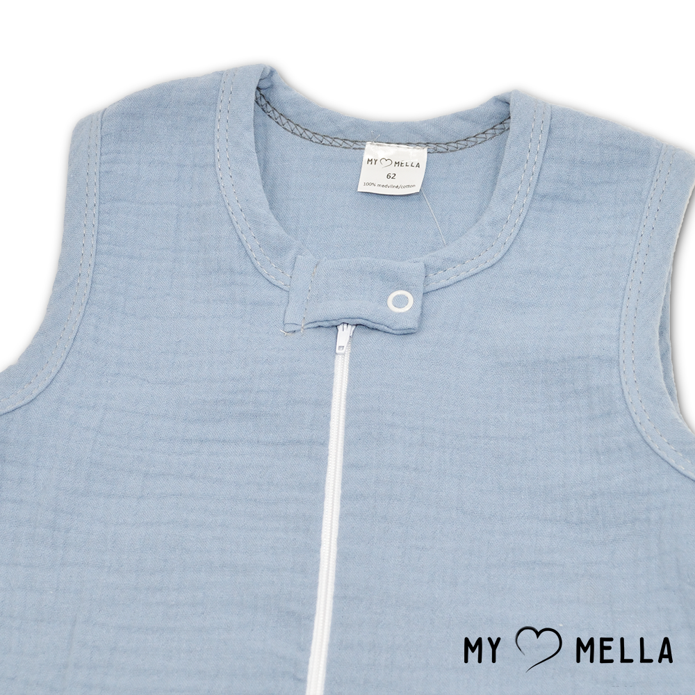 Muslino miegmaišis mėlynas - Image 3