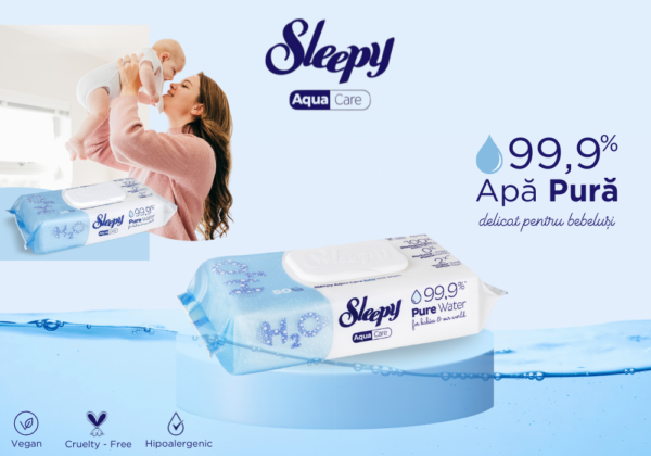 Drėgnos servetėlės Sleepy 50vnt - Image 2