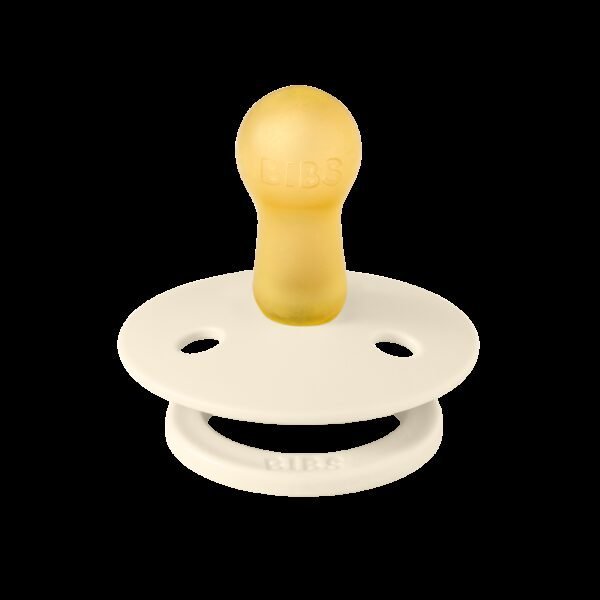 BIBS čiulptukai, round, 2vnt, Ivory/Blush - Image 3