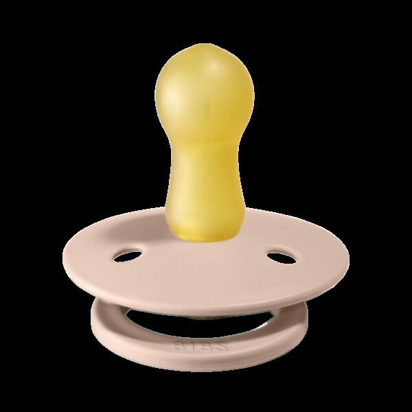 BIBS čiulptukai šviečiantys tamsoje, round, 2vnt, Blush /Vanilla - Image 3