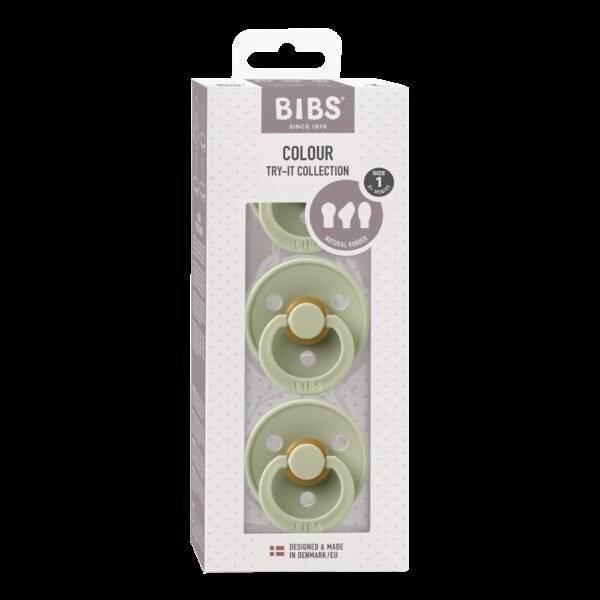 BIBS čiulptukai, Try-It, 3vnt, Sage - Image 2