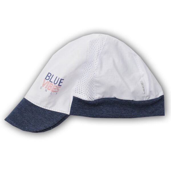 Vasarinė kepurė Blue Vibes balta